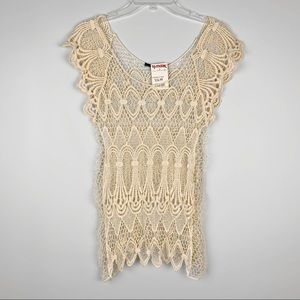 Boho Art Deco Crochet Top